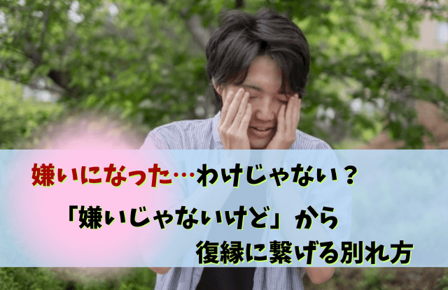 嫌いじゃないけど別れたい,彼氏,心理,男性心理,対処法,本音,男性,別れ,復縁