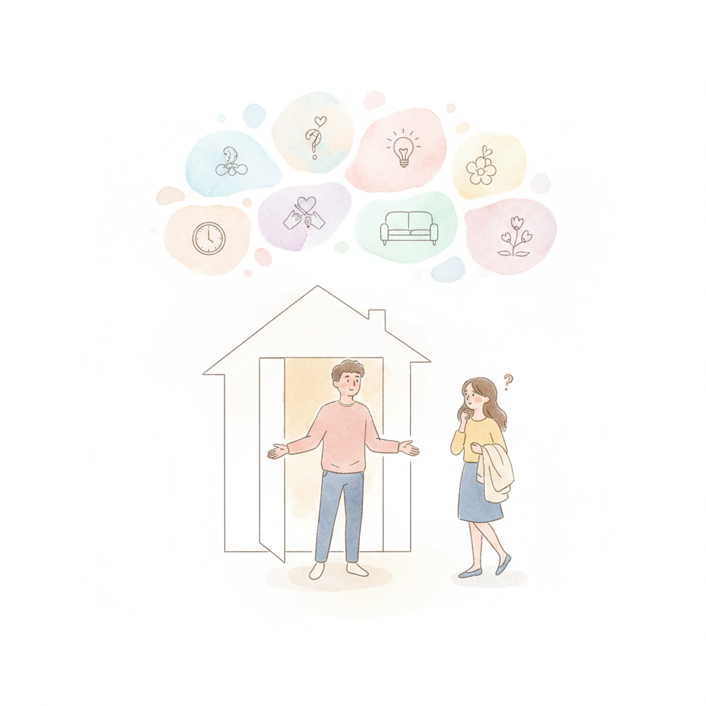 付き合ってないのに家に呼ぶ男の心理7選