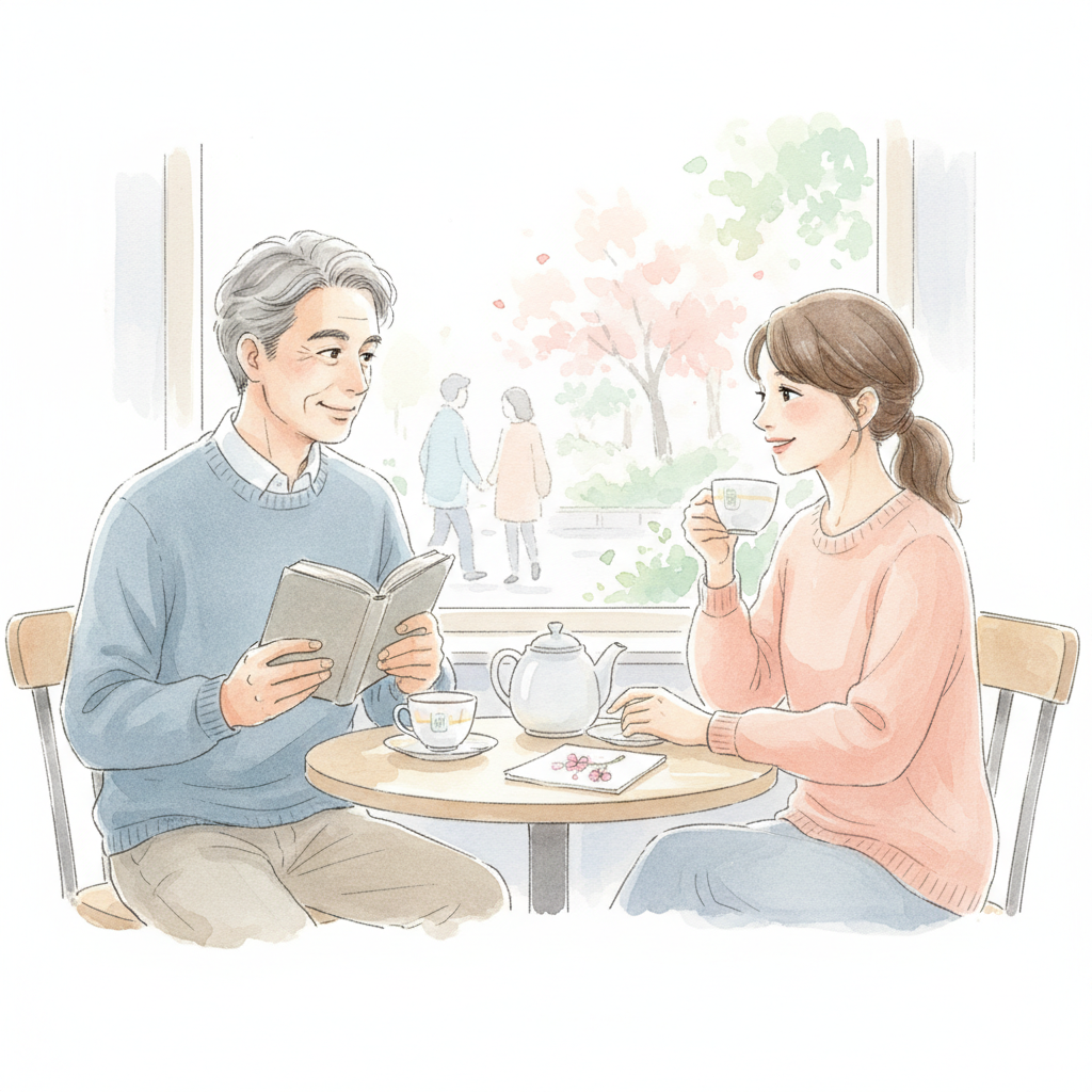 既婚者同士の50代男性と40代女性の恋愛が始まる具体的なきっかけとシチュエーション