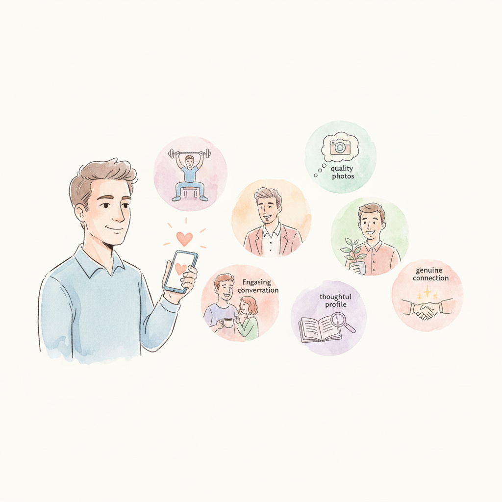 マッチングアプリで30代後半男性が成功率を上げる7つの戦略